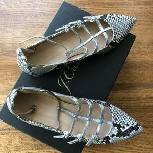 J Crew flats. Size 7. Leopard print.
